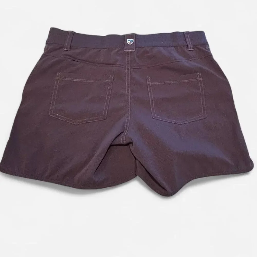 Kuhl Trekr Hiking Shorts Women's Size 8 Gray Charcoal Performance Utility